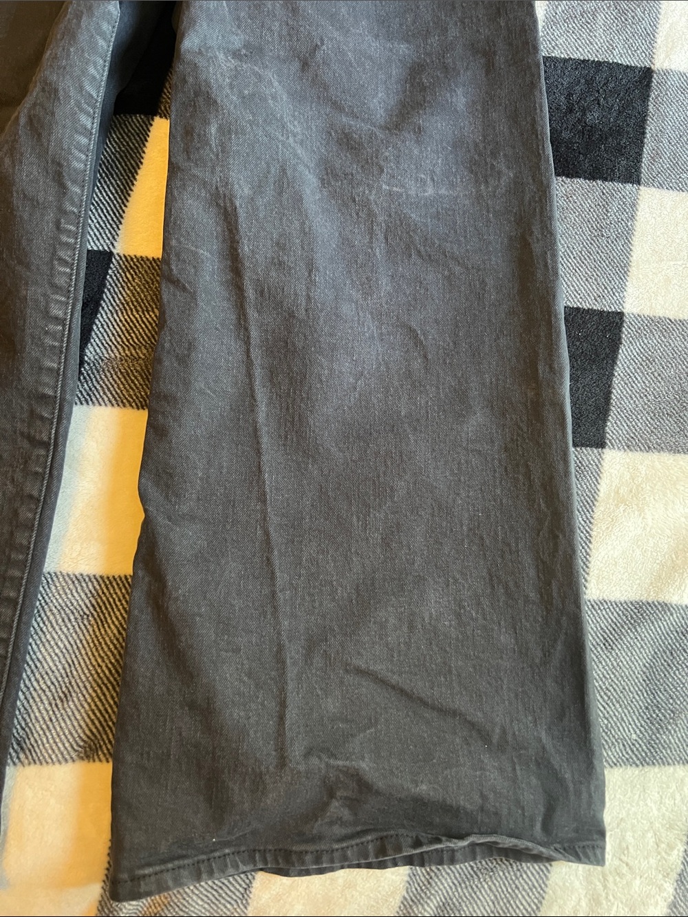 Universal Thread Sailor Wide-Leg Jeans in Black. Size 14 - Picture 4 of 13